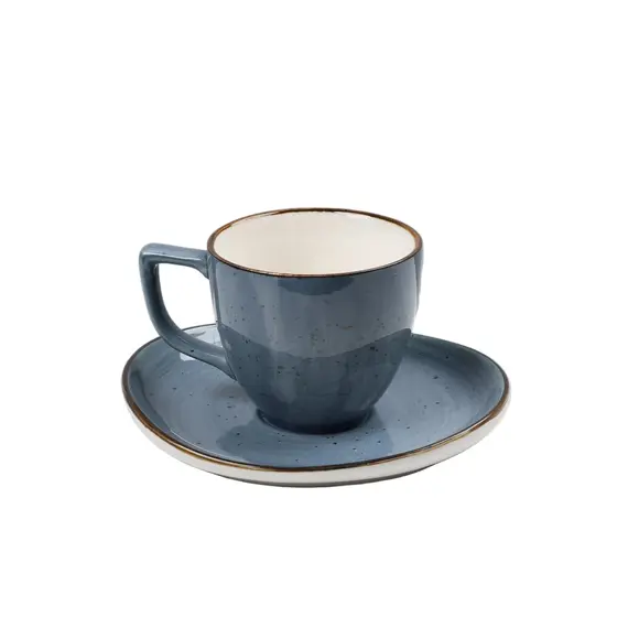 Filxhan Caji / 1 cope / 220ml / Porcelani / Blu - Gold