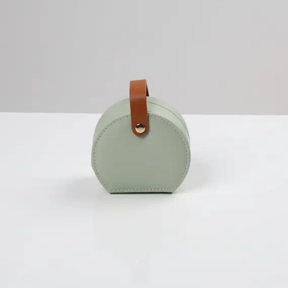 Kuti Bizhuterish / Bezhe - Roze -Jeshile / me Doreze