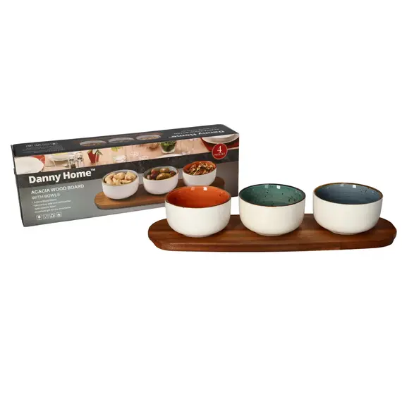 Tasa Embelsire me Mbajtese Drruri/ Set 3 cope / 9*9*5cm