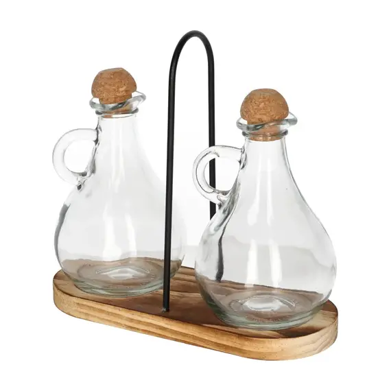 Mbajtese Vaji Uthull Krip / Set 3 cope / 320ml / Qelq