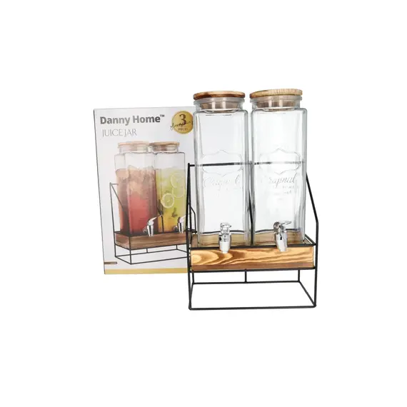 Mbajtese Shishe / 10x30.5cm / 2340ml / Metalik / Zeze me baze druri