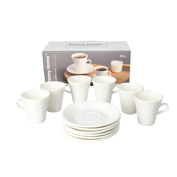 Filxhan Caji / Set 6 cope / 90ml / Porcelan