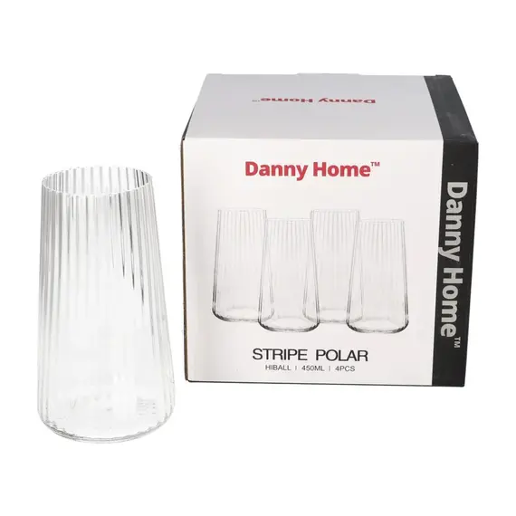 Gote Hiball Stripe / 4 cope / 450ml