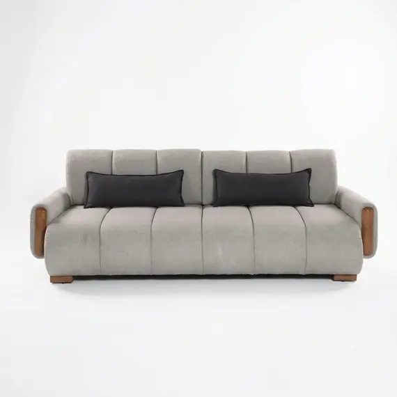 Kolltuk 3-sh Velura Gri, 2 imazh