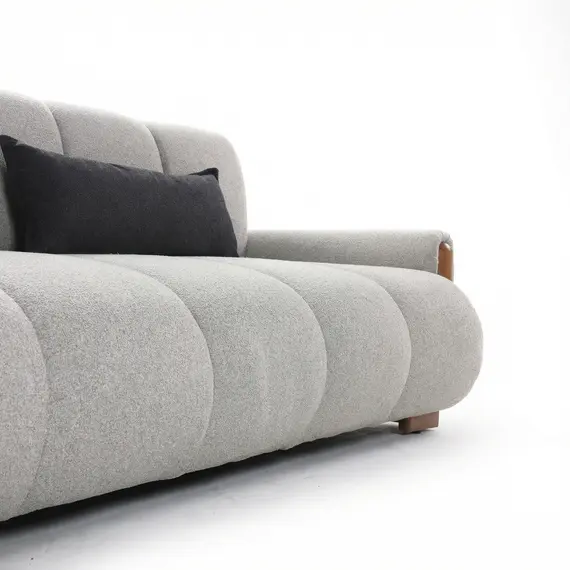 Kolltuk 3-sh Velura Gri, 3 imazh