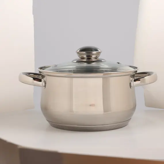 Tenxhere Set 4 cope / Diameter 16cm 18cm 20cm 24cm / Stainless Steel, 3 imazh