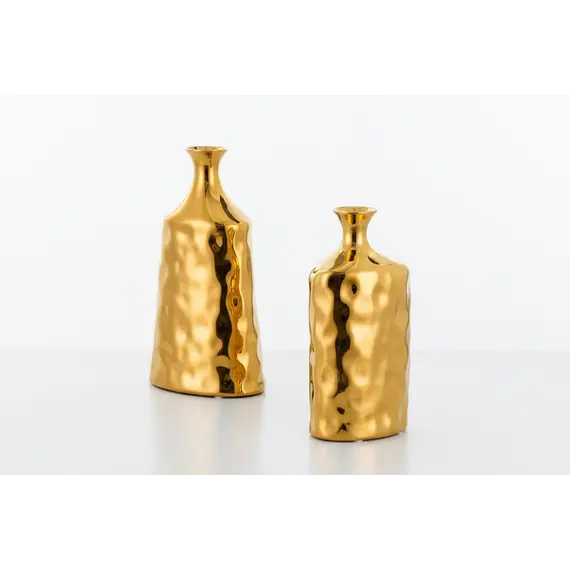 Vazo Dekorative / 26*13*6cm / Gold