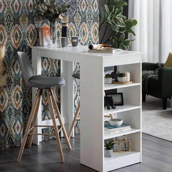 Tavoline Bari Velo - White, 2 imazh