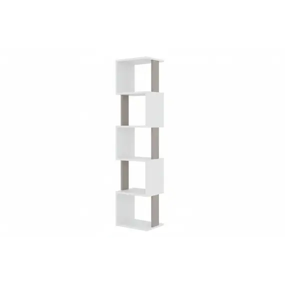 Librari Pria - White - Light Mocha