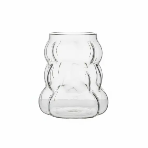 Gote Xhami Abstrakte me Poca, Transparente, Bazë e Rrafshët