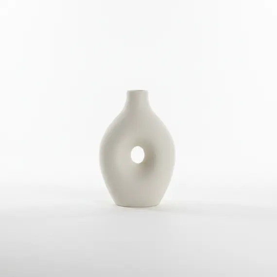 Vazo Dekorative / Qeramike / Bardhe