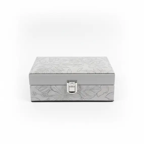 Kuti Bizhuterish / Gri / 2 ndarje / Unaza ne mes