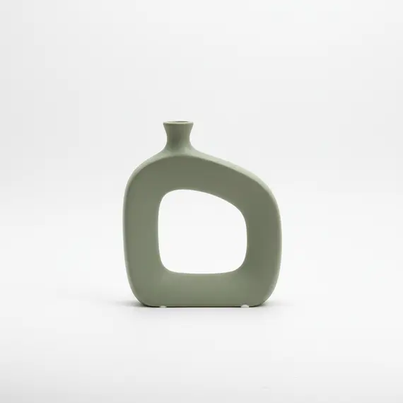 Vazo Dekorative / 14x6x32.5cm / Qeramik
