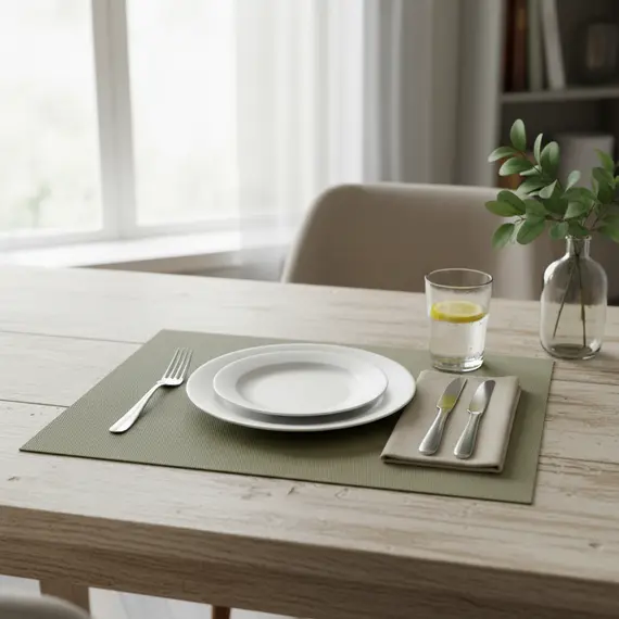 Mbulese Tavoline Pvc, 2 imazh