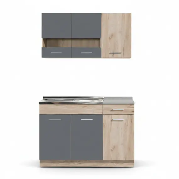 Kuzhine Dalia Modul 120cm Grey Grey