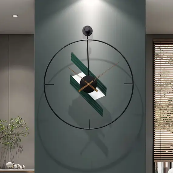 Ore Dekorative Muri / Jeshile - Bardhe - Zeze / Fushe e hapur / Rrethore