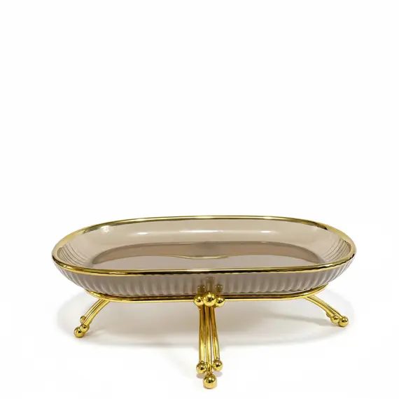 Pjate Dekorative / Bezhe / Ovale