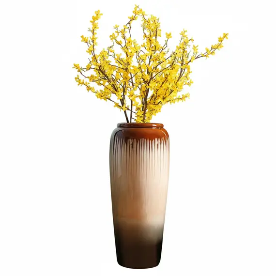 Vazo Dekorative / 1 cope / 12-90cm / Kafe Bezhe