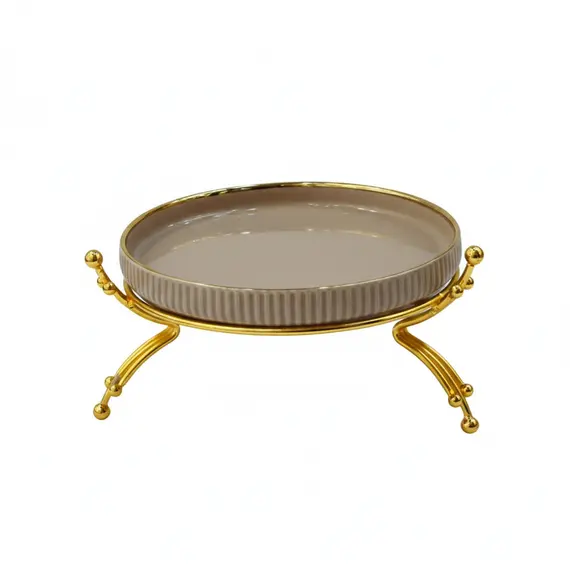 Pjate Dekorative / Bezhe / Rreth