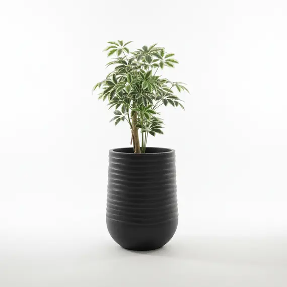 Vazo Dekorative M / 39*39*51cm / Coal Black