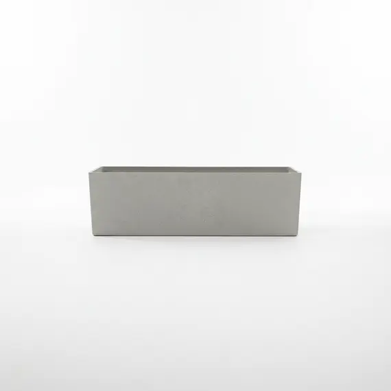 Vazo Dekorative M / 69*22*22cm / Cement Grey