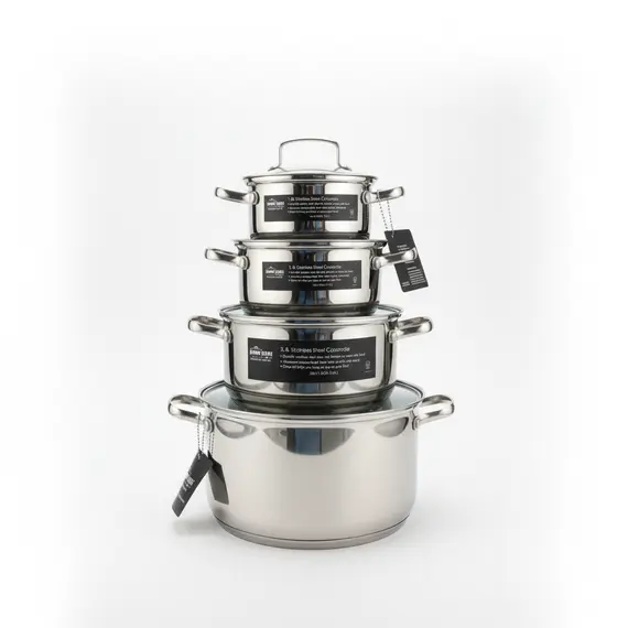 Tenxhere Set 4 cope / Diameter 16cm 18cm 20cm 24cm / Stainless Steel