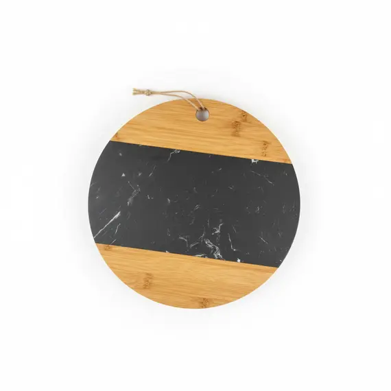 Pjate Servirje S / Rrethore /  Drru-Mermer