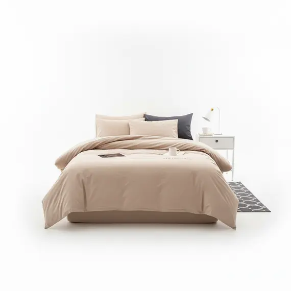 Set Carcaf Washed Taupe 220X240 -