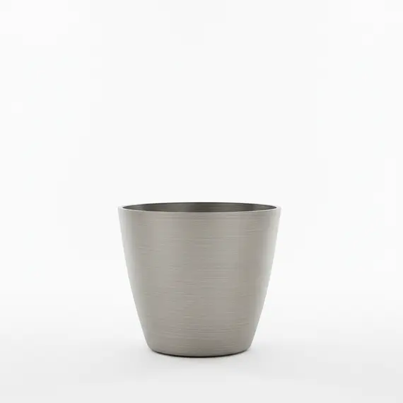 Vazo Dekorative L / 35*35*32.2cm / Brushed Steel