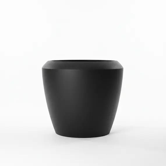 Vazo Dekorative L / 56*55.6*48.4cm / Coal Black