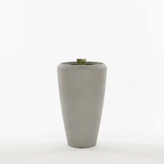 Vazo Dekorative M / 55*55*86.3cm / Cement Grey