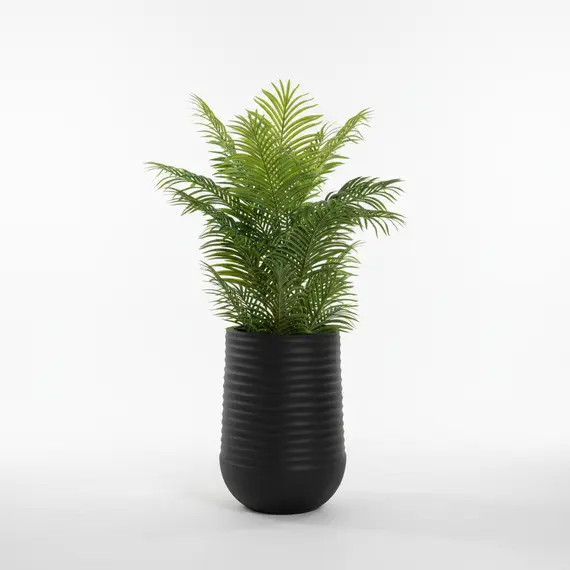 Vazo Dekorative L / 53*53*69.5cm / Coal Black