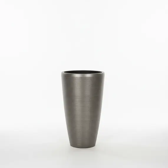 Vazo Dekorative M / 32*32*58cm / Brushed Steel