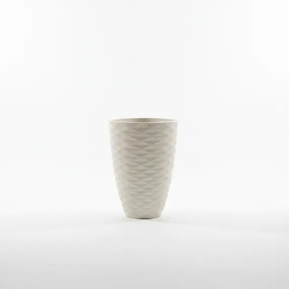 Vazo Dekorative / 35*35*48cm / Chalk Beige