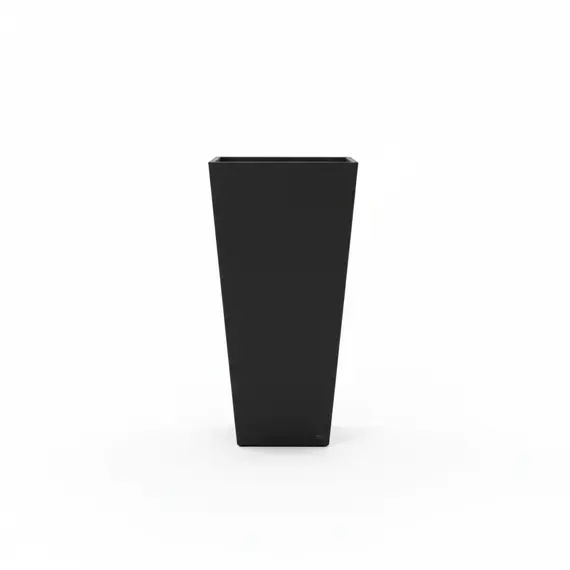 Vazo Dekorative M / 32*32*71cm / Charcoal Black