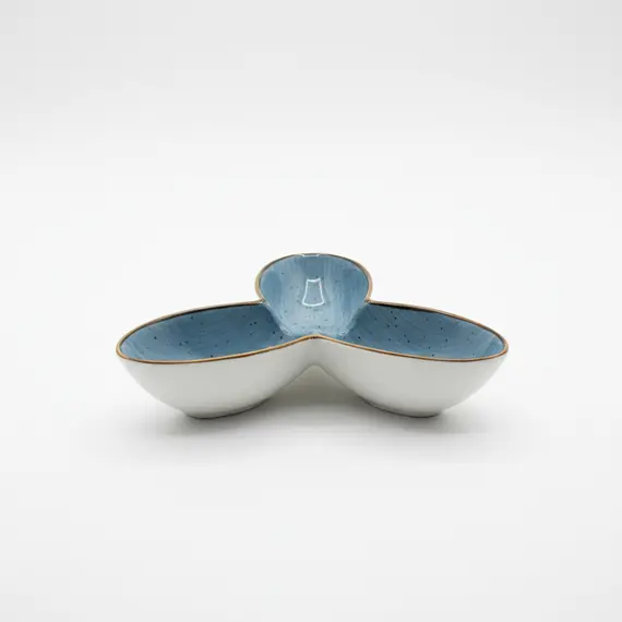Pjate / 18x3.5cm / Porcelan / Fushe Blu / imitim lule