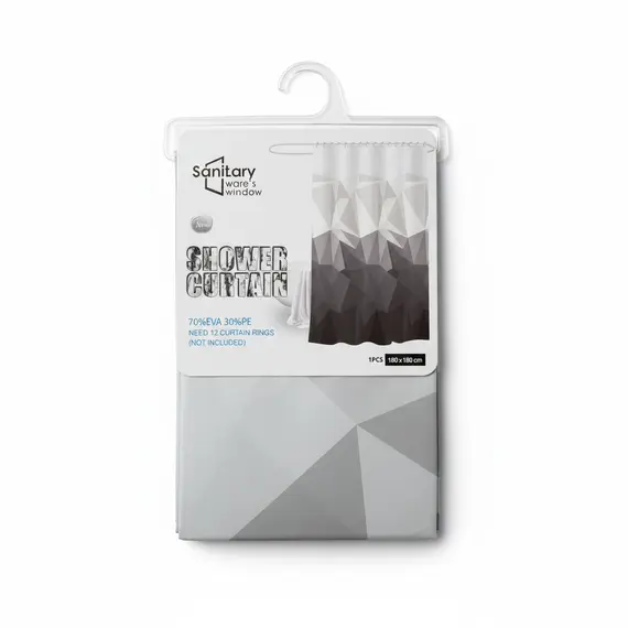 Perde Dushi /Gri , Bardhe