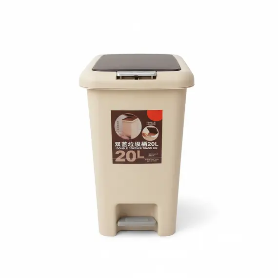 Kosh Mbeturinash me Baze Katrore / e Bardhe me Gri / 20L