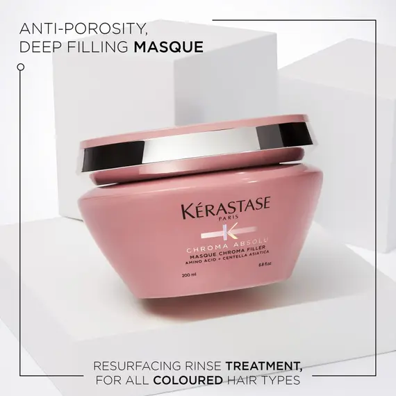 Maskë për flokë të lyer Kerastase Chroma Absolu 200ml, 2 imazh