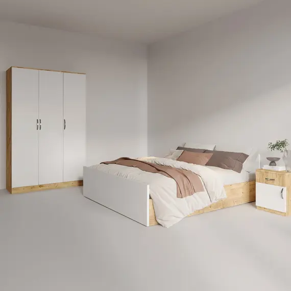 Set Modern Mobilimi për Shtëpi – Komplet për Sallon, Kuzhinë dhe Dhomë Gjumi, 4 imazh