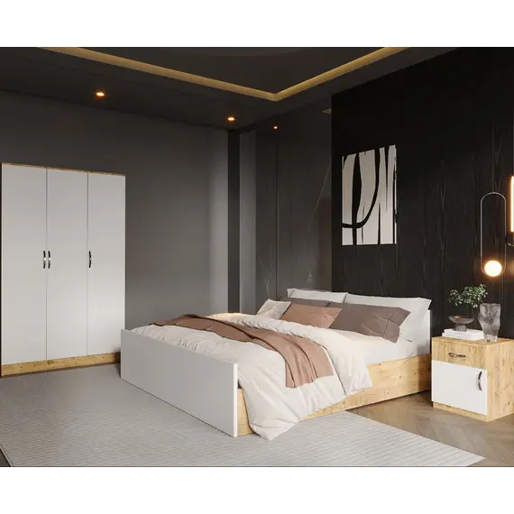 Set Modern Mobilimi për Shtëpi – Komplet për Sallon, Kuzhinë dhe Dhomë Gjumi, 10 imazh