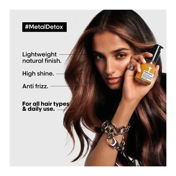 Vaj flokësh detox metale L’Oreal Metal Detox 50ml, 4 imazh