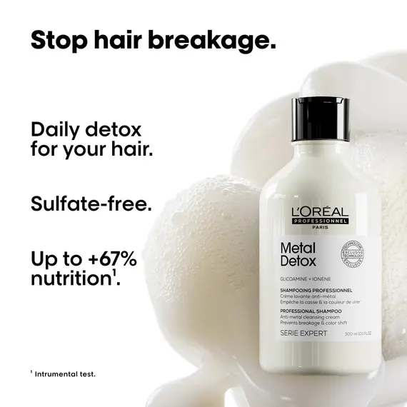 Shampo detox metale flokësh L’Oreal Metal Detox 300ml, 2 imazh