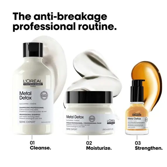 Shampo detox metale flokësh L’Oreal Metal Detox 300ml, 5 imazh