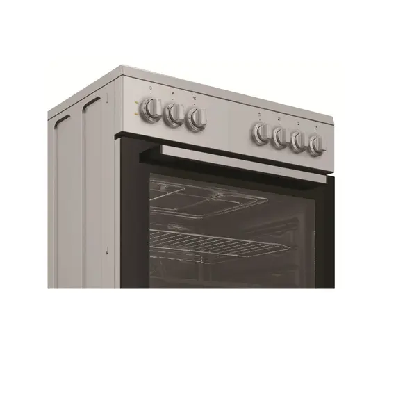 Sobë Indesit I6V5PMS 60cm Qeramike me Furrë 66L A, 2 imazh