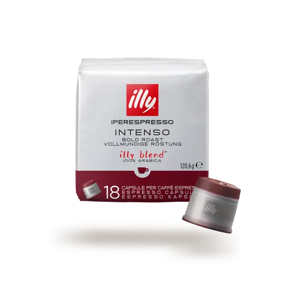 Kapsula Kafe Illy Intenso Iperespresso 18 Copë 100% Arabica