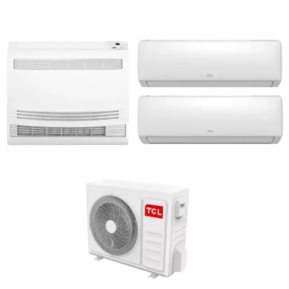 Kondicioner Multi Split TCL 32000 BTU Inverter me 3 Njesi 2x9000 & 18000 BTU WiFi, 2 imazh