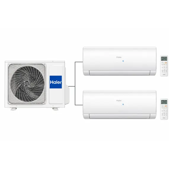 Kondicioner Multi Split Haier Inverter A+++ me 2 Njesi 9000 & 12000 BTU, 2 imazh