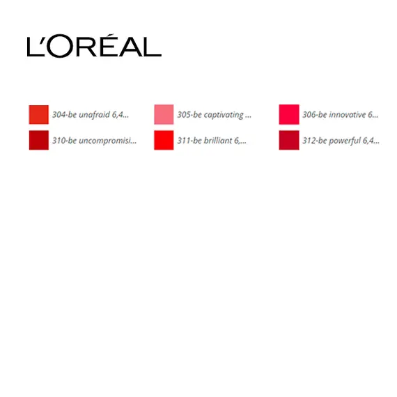 Lip-gloss Brilliant Signature L'Oreal Make Up (6,40 ml), Ngjyrë: 311-be brilant 6,40 ml, Ngjyrë: 311-be brilant 6,40 ml, 2 imazh