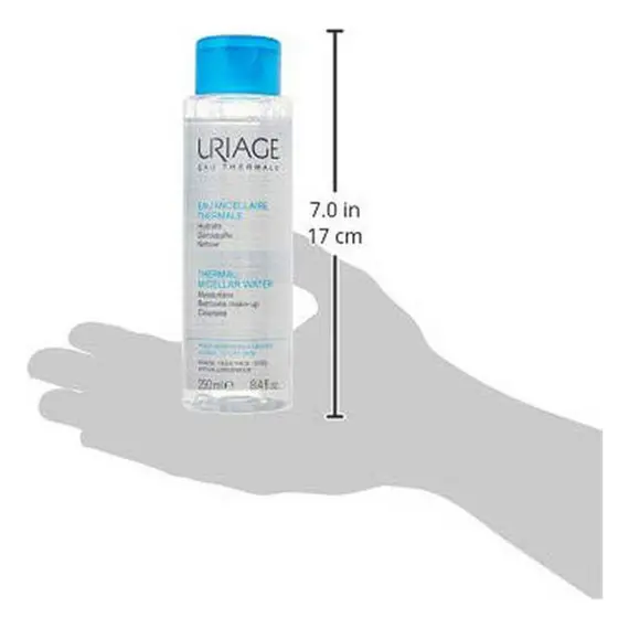Lëkurë e thatë me ujë termik Micellar New Uriage (250 ml), 2 imazh